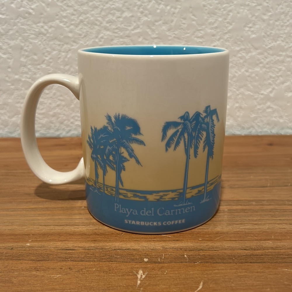 Starbucks Playa Del Carmen Global Icon Collector Series Mug, 16oz